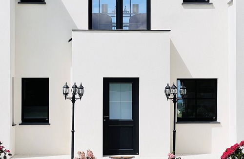 Plouider Villa | Luxury Villa with panorama sea view + privat wellness area + sauna + swim SPA