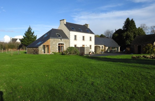 Plouider House | Magnificent farmhouse, heated indoor pool, Jacuzzi, cinema room