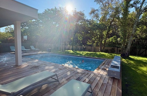 Messanges Villa | Magnificent Villa des Gemmeurs Heated swimming pool - Beach 5 min away