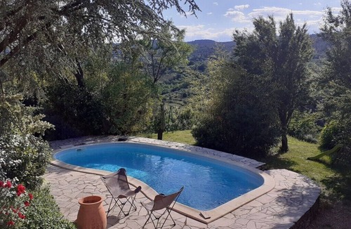 Saint-Etienne-de-Fontbellon House | Maison Pour les Vacances D'été en Sud Ardèche à Aubenas Avec Piscine
