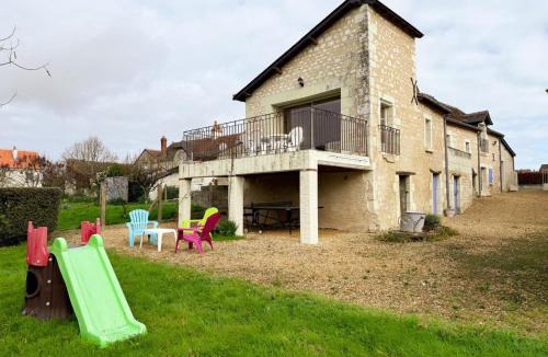 Pouzay House | Maison avec jardin et animaux admis - 7 pers. - FR-1-381-654