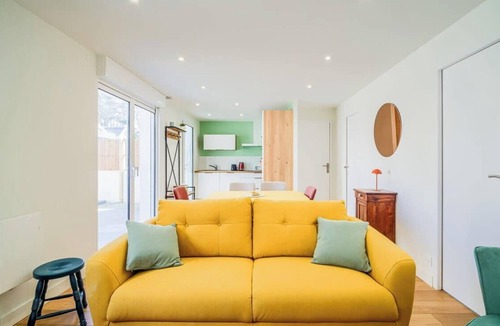 Le Fort Bloque House | Maison bord de mer avec jardin clos et calme