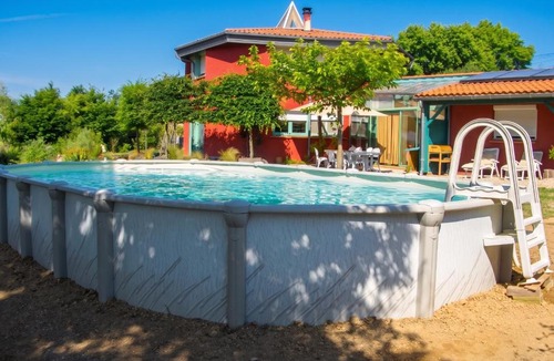 Estibeaux House | Maison cosy avec piscine privée à Estibeaux 38 m²