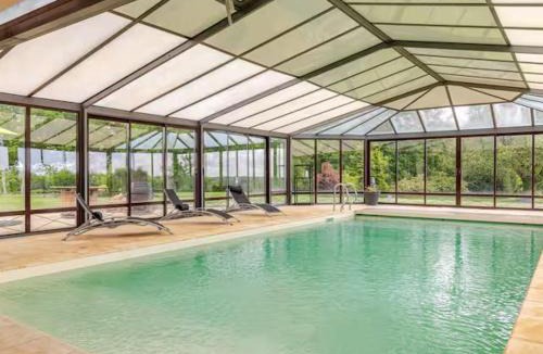 Soulitre House | Maison d'architecte avec piscine chauffée et parc sécurisé - FR-1-410-487