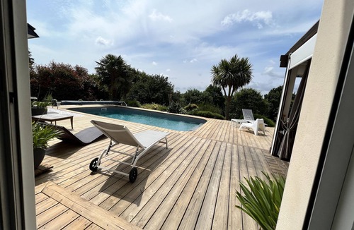 Ploeren House | Maison de Campagne Avec Grande Terrasse/piscine