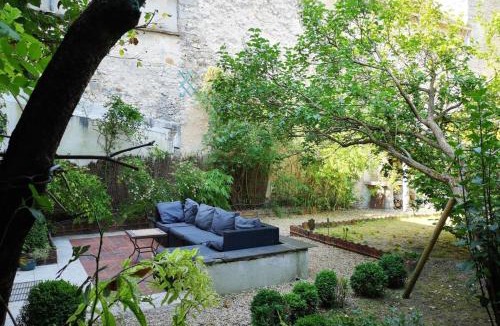 Moret-sur-Loing House | Maison familiale-jardin-50m du Loing-tout à pied