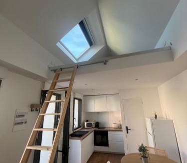 Plerin House | Maison neuve avec Mezzanine