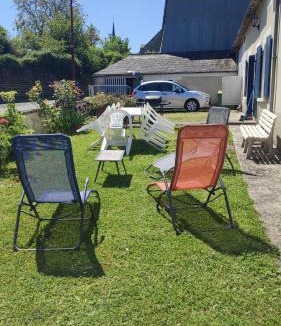 Lucay-le-Male House | Maison plain pied, 2 chambres, longère typique , fraiche, dans bourg avec tous commerces