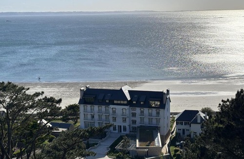 Trebeurden Apartment | Milliau T2 piscine et vue mer