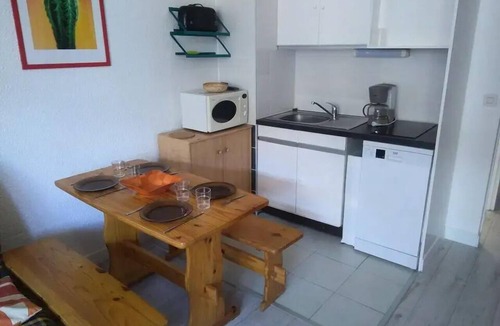 Orcieres-Merlette Apartment | Mini studio for 4 people at ROND POINT DES PISTES 1 - No. 124A