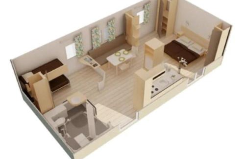 Loudeac Other | Mobil-home Accessible - Terrasse - Loudéac - API-1-52-1022