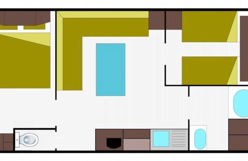 Nonette Other | Mobil home, animaux OK - 5 pers. - API-1-52-2681
