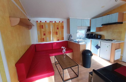 Saint-Jean-de-la-Riviere House | Mobile home in campsite with swimming pool