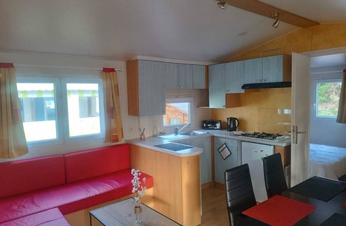 Saint-Jean-de-la-Riviere House | Mobile home in campsite with swimming pool