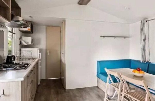 Pommeuse House | Mobile-home | Comfort | 2 Bedrooms | 4 persons | Raised terrace