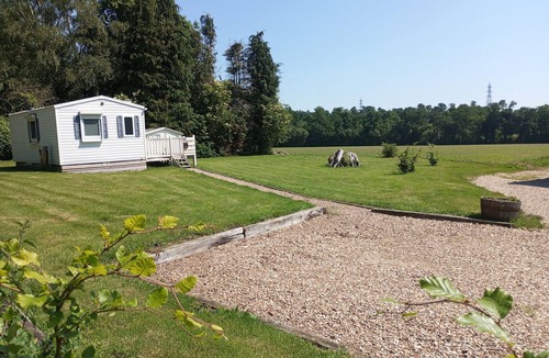 Plounevezel House | Mobile Home “Home” with Private Terrace