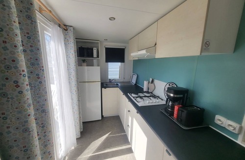 Les Pieux House | Mobile home rental on a 5-star campsite between land and sea.