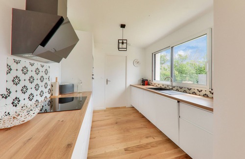 Le Tour-du-Parc House | Modern house for 8 at 800m from beaches