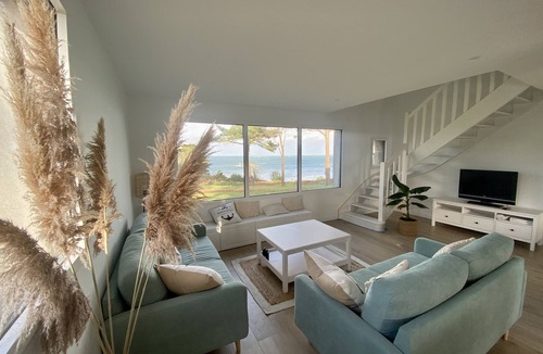 Kerlouet House | Modern house with garden, Sea view, SPA, Direct access GR34, Beach at 100 m