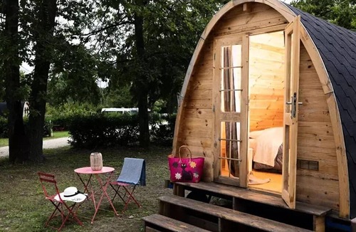 Bagneaux-sur-Loing House | My Pod 1-Room Travel Trailer for 2 People, Without Bathroom Facilities