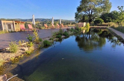 Augerolles Cottage | Nature gite, natural swimming pool, sauna, Nordic bath, farmhouse