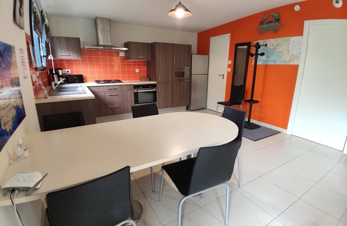 Le Tour-du-Parc House | Nice cottage with swimming pool, 5 min from the beach, called "STIBIDEN".