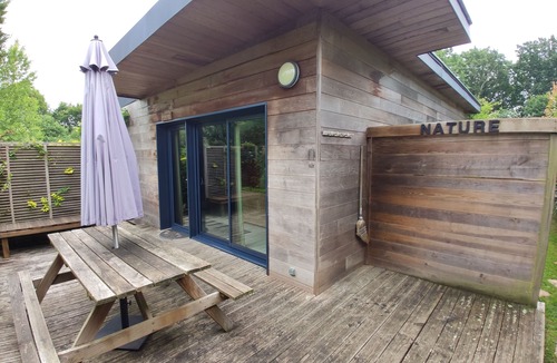 Le Tour-du-Parc House | Nice cottage with swimming pool, 5 min from the beach, called "STIBIDEN".