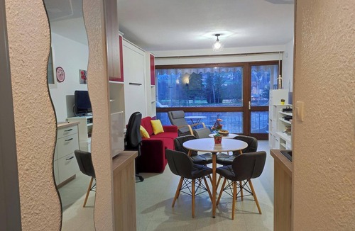Chauffailles Apartment | Nice studio for 2 or more people with view of small lake