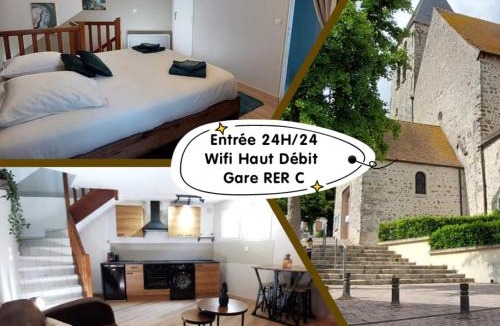 Breuillet Apartment | NOUVEAU : Rustik'House - À 2 pas de la Gare RER C