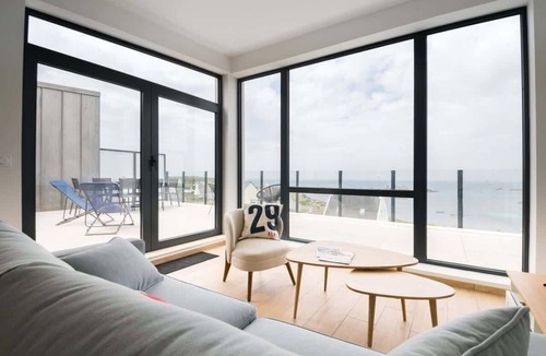 Porspoder Apartment | Ocean View - Luxurious T3 with magnificent sea vie