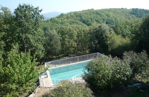Les Salles-du-Gardon House | Old stone Cévennol Mas isolated in the forest
