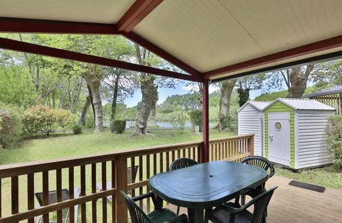 Saint-Paul-les-Dax House | Pêch Mobile Homeeur 3 -Bedroom, Sleeps 5, + TV