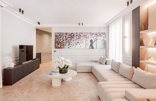 Champs-Elysees Apartment | Parisian Chic: 2BR Luxury Apartment w/Iconic Eiffel Views