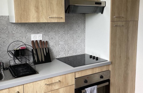 Saint-Brieuc Apartment | Pleasant 2-room apartment close to shops and train