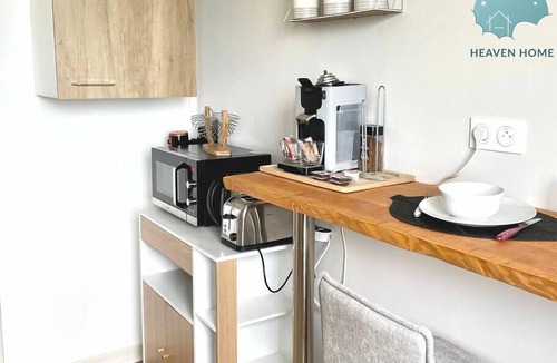 Saint-Brieuc Apartment | Pleasant 2-room apartment close to shops and train
