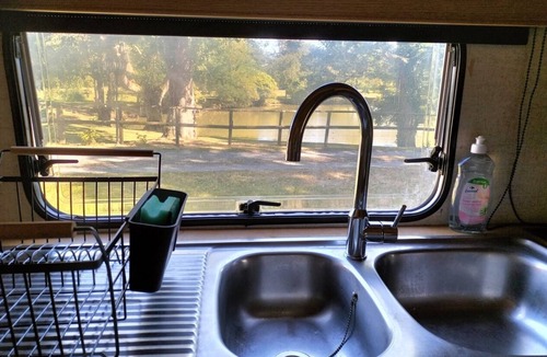 Cartigny l'Epinay House | Pond-side mobile home with private indoor pool, D-Day beaches.