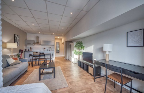 Saint-Martin-d'Heres Apartment | Premium 1-Bedroom Apartment – Cozy & Comfortable with Wi-Fi and Air Conditioning