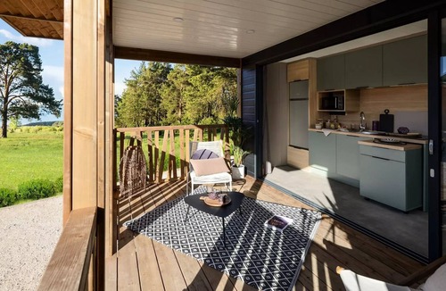Chaudes-Aigues Ski Chalet | Premium 4-room chalet - No crib available; sleeps 7 people