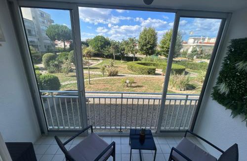 La Jetee Apartment | Résidence Le Soleil Canet Plage , 50m2 climatisé