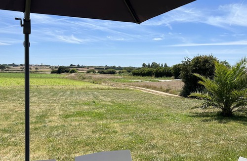 Sibiril House | Recent house with large garden at 700 m. from the small harbour and the beach