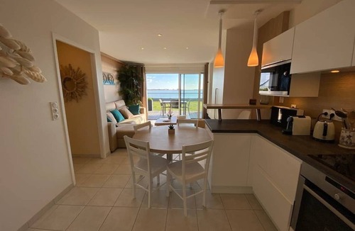 Port-Louis Apartment | REF 231 Port-Louis apartment type 2 terrace sea view