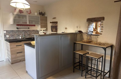 Deneuille-les-Mines Cottage | Renovated Barn with Garden Near Montluçon