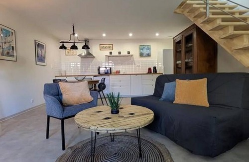 Bourbon-l'Archambault Apartment | Renovated studio with mezzanine in the heart of Bourbon-l'Archambault