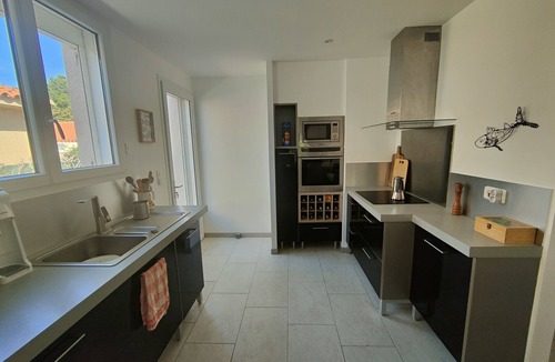 Canet-Plage House | Renovated house in the "quartier des fleurs", 5 minutes from the beach.