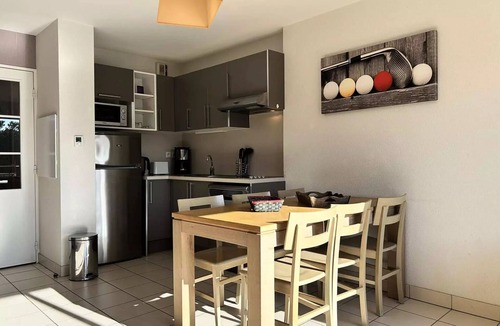 Sables-d'Or-les-Pins Apartment | Residence Des Pins - 2 Rooms for 2 Persons