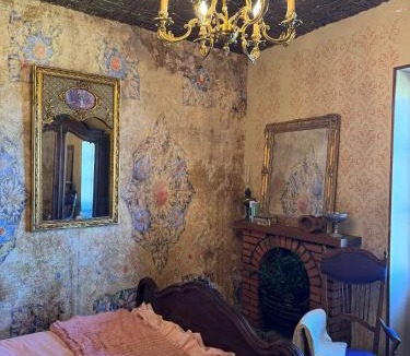 Saint-Martial-le-Mont House | Romantic Antique Double, Shared Bath Breakfast