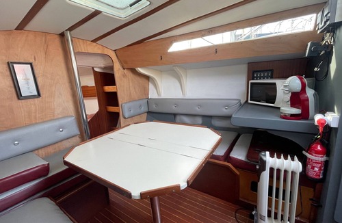 Cherbourg-en-Cotentin Boat Rental | Sailing Boat 'Miraflores' with Sea View, Private Terrace and Wi-Fi