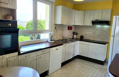 Saint-Germain-sur-Ay House | Seaside House Alizée with Private Terrace, Garden and Wi-Fi