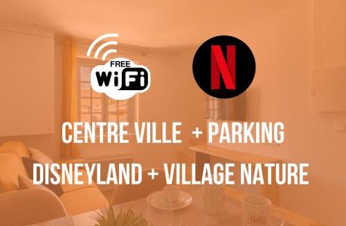 Villeneuve-le-Comte Apartment | Self Checkin Automatique - 9 min Disney - LE MINNIE - COSYRENTING