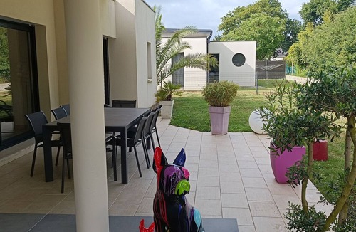 Le Tour-du-Parc House | Single-storey house 6 ppl, pets allowed, Le Tour du Parc